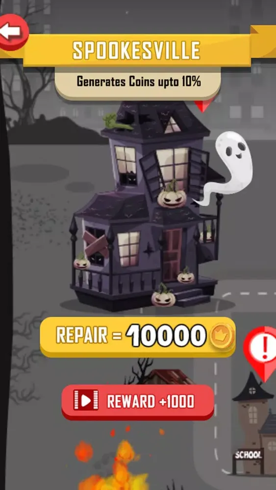 Ảnh chụp màn hình của Halloween City: Dragon Plane